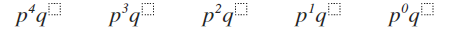 Writing a binomial equation step 4